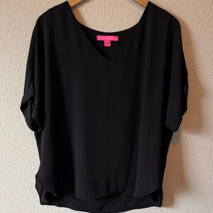 Lily Pulitzer Black Women's Top